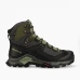 Черевики Salomon QUEST ELEMENT GTX Black/Olive Night, Зелений, UK 10 / EU 44⅔, 27см