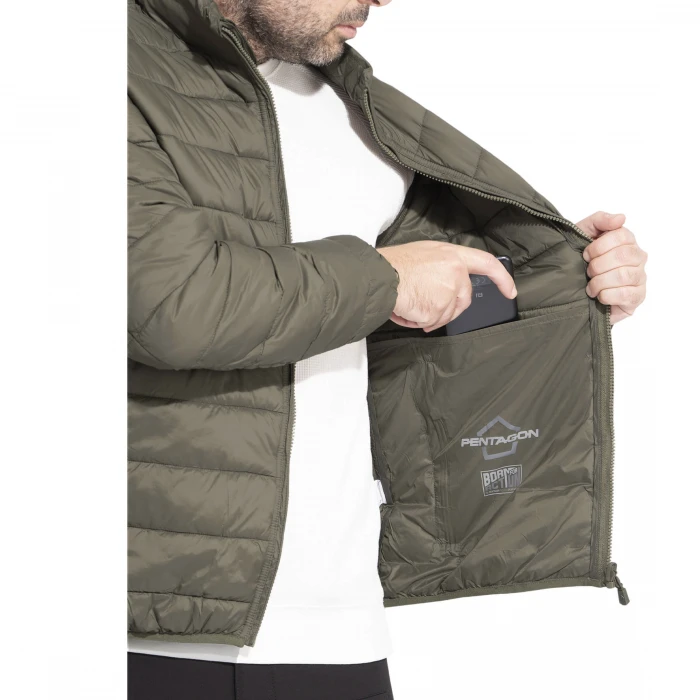 Куртка демісезонна Pentagon Nucleus Liner Jacket RAL7013, Olive Куртка демісезонна Pentagon Nucleus Liner Jacket RAL7013, Olive