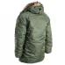 Куртка парка Аляска с мехом US N3B TEESAR® PARKA Оливковая, 3XL