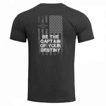 Футболка Pentagon Ageron «American Flag» Black, 3XL