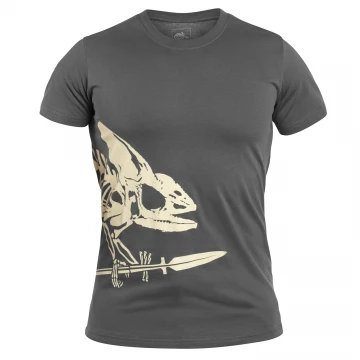 Футболка T-shirt Helikon Full Body Skeleton - Shadow Grey