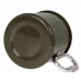 Кружка стальна MIL-TEC 500ml з карабіном Olive