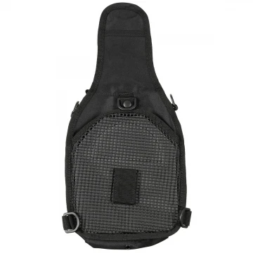 Сумка однолямкова MOLLE 7л Чорний, Black