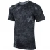 Футболка камуфляжна MIL-TEC T-Shirt Mandra Black, Кріптек чорний