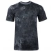 Футболка камуфляжна MIL-TEC T-Shirt Mandra Black, Кріптек чорний