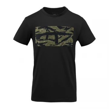Футболка T-Shirt Helikon RPD - Black/Tiger Stripe