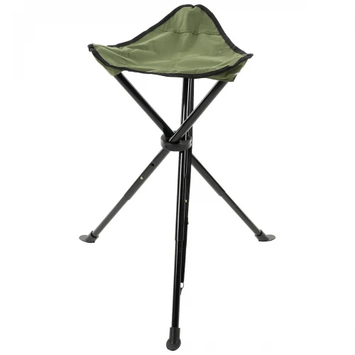 Стілець-тринога складаний MFH Folding Stool Olive