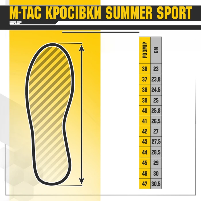 Кросівки M-Tac Summer Sport Army Olive Кросівки M-Tac Summer Sport Army Olive
