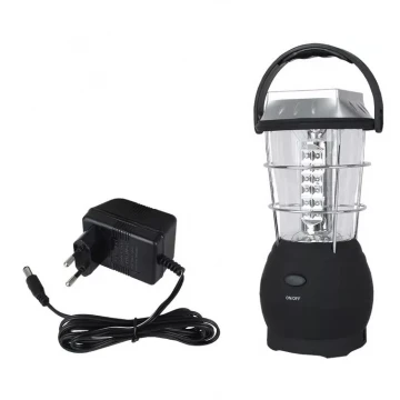 Туристичний ліхтар MIL-TEC 3-Way Lantern з сонячною панеллю та акумулятором