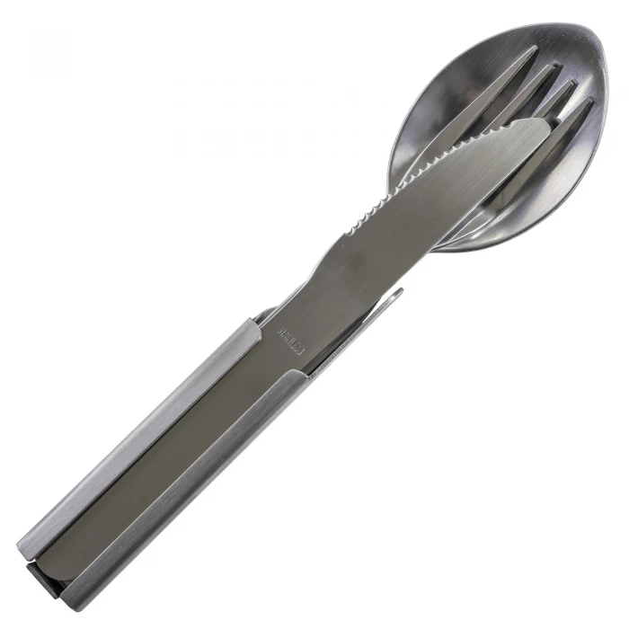 Столовий набір армійський MIL-TEC Army Eating Utensil 3-pc Нержавійка Столовий набір армійський MIL-TEC Army Eating Utensil 3-pc Нержавійка