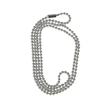 Ланцюжок для жетонів MIL-TEC Dog Tag Chain 60 см Сріблястий