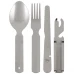 Столовий набір MFH Bundeswehr Cutlery Set Сріблястий