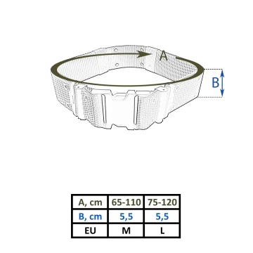 Ремінь тактичний MIL-TEC US LC2 Pistol Belt Вудленд