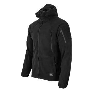 Кофта флісова Helikon-Tex Patriot Jacket Hybrid Fleece Чорна