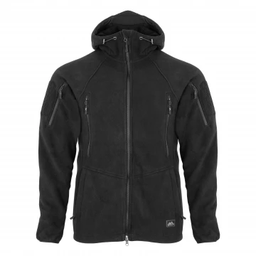 Кофта флісова Helikon-Tex Patriot Jacket Hybrid Fleece Чорна