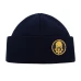 Шапка в'язана флісова з відворотом НГУ - Navy Blue
