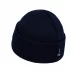 Шапка в'язана флісова з відворотом НГУ - Navy Blue