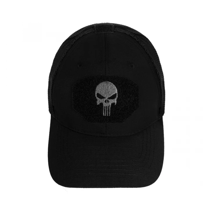 Бейсболка «Punisher» Rip-Stop Black Бейсболка «Punisher» Rip-Stop Black