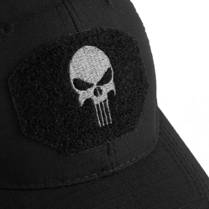 Бейсболка «Punisher» Rip-Stop Black Бейсболка «Punisher» Rip-Stop Black