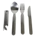 Армійський столовий набір MIL-TEC Army Eating Utensil 3-pc Нержавійка
