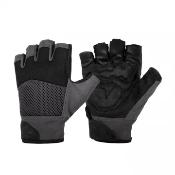 Рукавиці Helikon HALF FINGER MK2 Чорний/Сірий