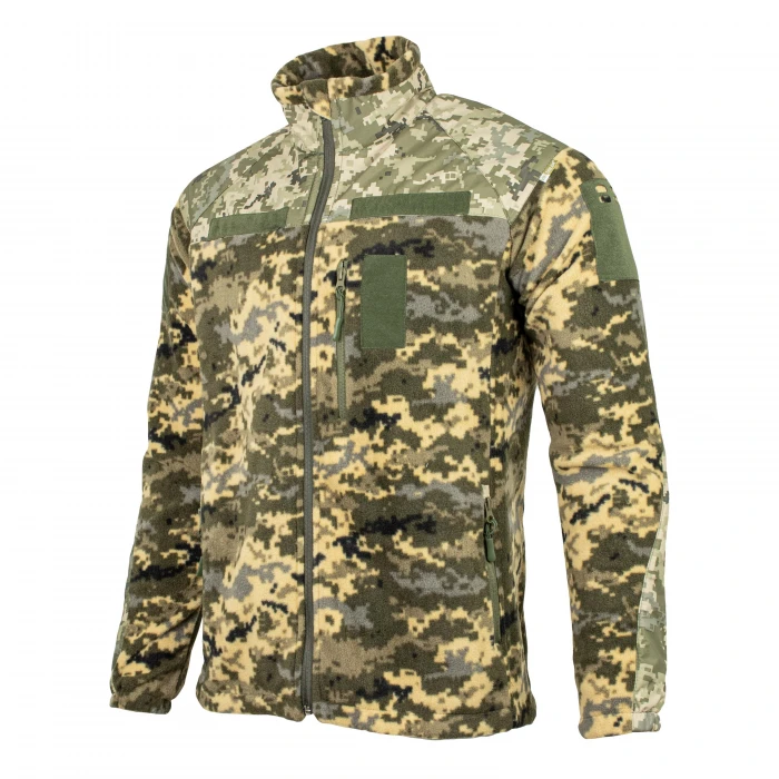 Флісова кофта Vik-Tailor GEN II - Пиксель, Піксель Флісова кофта Vik-Tailor GEN II - Пиксель, Піксель