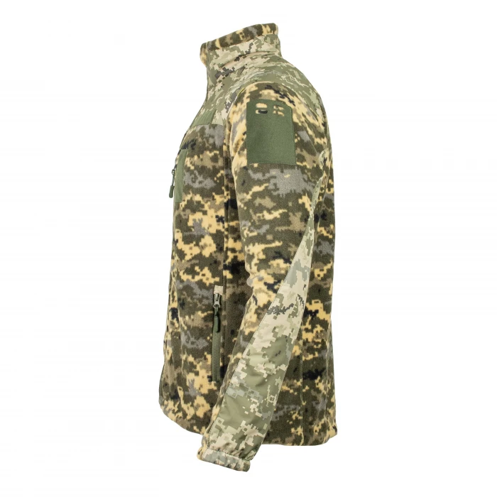 Флісова кофта Vik-Tailor GEN II - Пиксель, Піксель Флісова кофта Vik-Tailor GEN II - Пиксель, Піксель