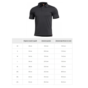 Футболка поло Pentagon Anassa Polo Shirt Black
