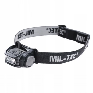 Ліхтар налобний MIL-TEC LED 4-Colour Headlight Black