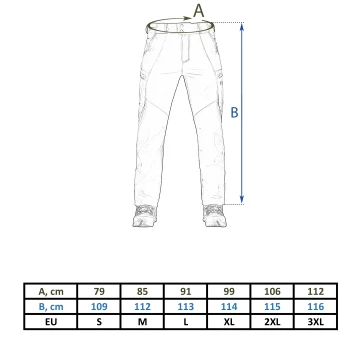 Штаны полевые MFH US BDU Combat Pants Черные