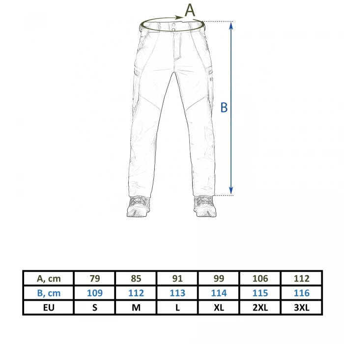 Штани польові MFH US BDU Combat Pants Чорні Штани польові MFH US BDU Combat Pants Чорні