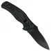 Ніж складаний Fox Outdoor 44613 Black з металевим руків'ям
