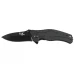 Ніж складаний Fox Outdoor 44613 Black з металевим руків'ям