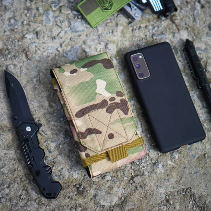 Підсумок для телефона Phone Pouch MOLLE Multicam Підсумок для телефона Phone Pouch MOLLE Multicam