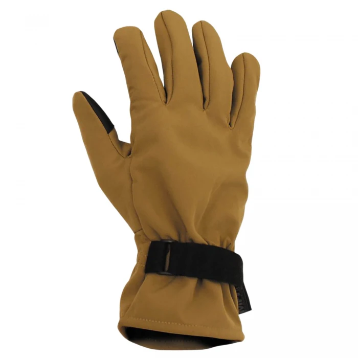 Рукавиці сенсорні MFH SoftShell Темний койот Рукавиці сенсорні MFH SoftShell Темний койот