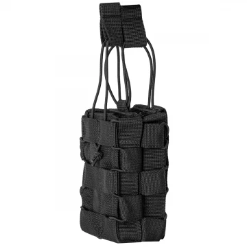 Подсумок на 2 магазина АК открытый Чёрный, Black