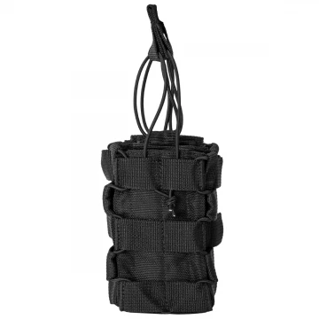 Подсумок на 2 магазина АК открытый Чёрный, Black