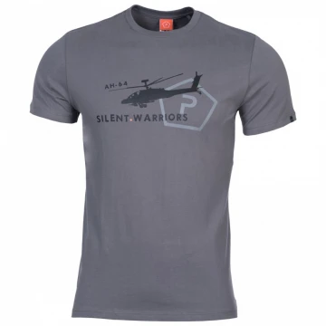 Футболка PENTAGON Ageron "Helicopter" T-Shirt Сіра, Сірий, XS