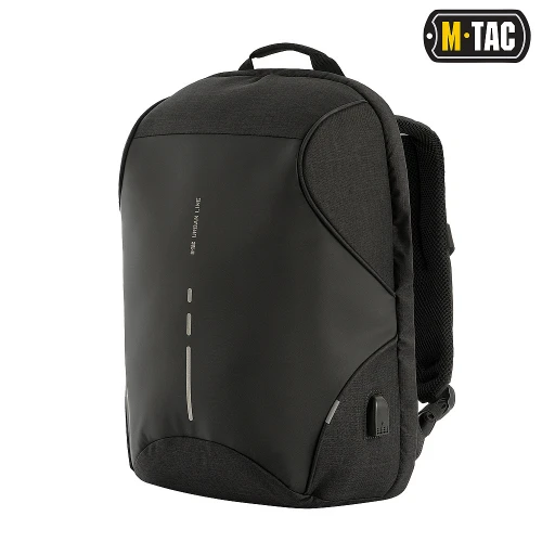 M-Tac рюкзак Urban Line Anti Theft Shell Pack Dark Grey/Black 21L Чорний, Black