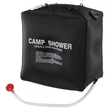 Душ сонячний портативний MFH 40LTR. SOLAR SHOWER Чорний
