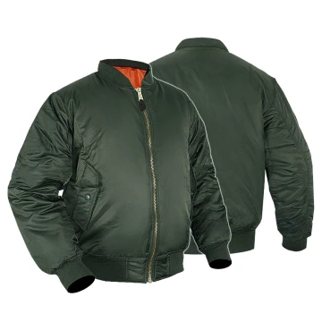 Куртка Бомбер льотна US BASIC MA1® FLIGHT JACKET Оливкова, Olive