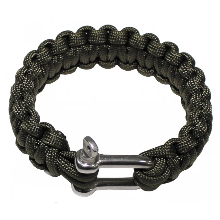 Браслет з паракорду MFH Parachute Cord Олива, Olive Браслет з паракорду MFH Parachute Cord Олива, Olive