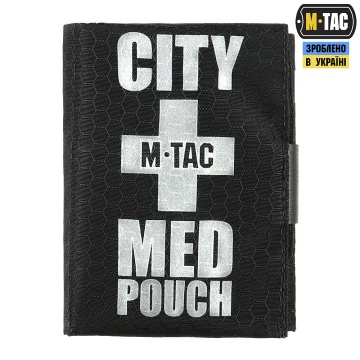 M-TAC МЕДИЧНИЙ ПІДСУМОК CITY MED POUCH HEX Чорний, Black