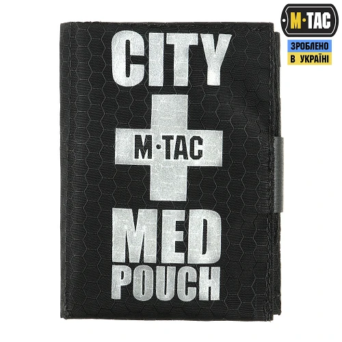 M-TAC МЕДИЧНИЙ ПІДСУМОК CITY MED POUCH HEX Чорний, Black