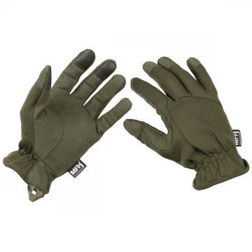 Рукавиці тактичні MFH Tactical Gloves Lightweight Olive