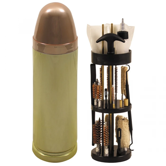 Набір для чистки зброї MFH Cleaning Kit «Bullet» універсальний Набір для чистки зброї MFH Cleaning Kit «Bullet» універсальний