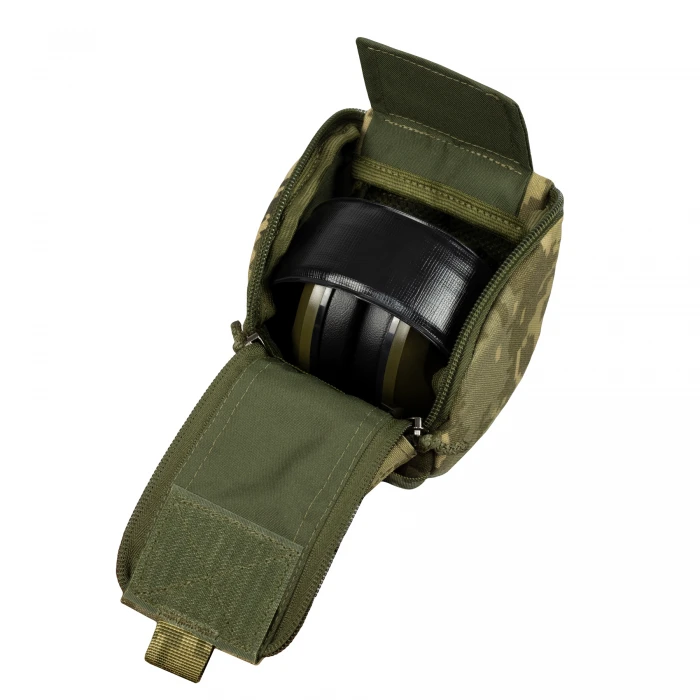Підсумок для тактичних навушників MOLLE ММ-14 піксель ЗСУ Підсумок для тактичних навушників MOLLE ММ-14 піксель ЗСУ