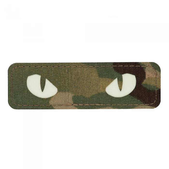 M-Tac нашивка Cat Eyes Laser Cut Multicam/GID M-Tac нашивка Cat Eyes Laser Cut Multicam/GID
