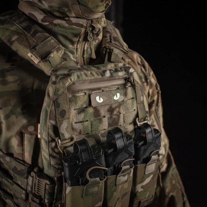 M-Tac нашивка Cat Eyes Laser Cut Multicam/GID M-Tac нашивка Cat Eyes Laser Cut Multicam/GID