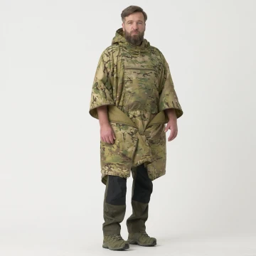 Пончо Helikon Swagman Roll Climashield Apex з функцією спального мішка - MultiCam, Multicam